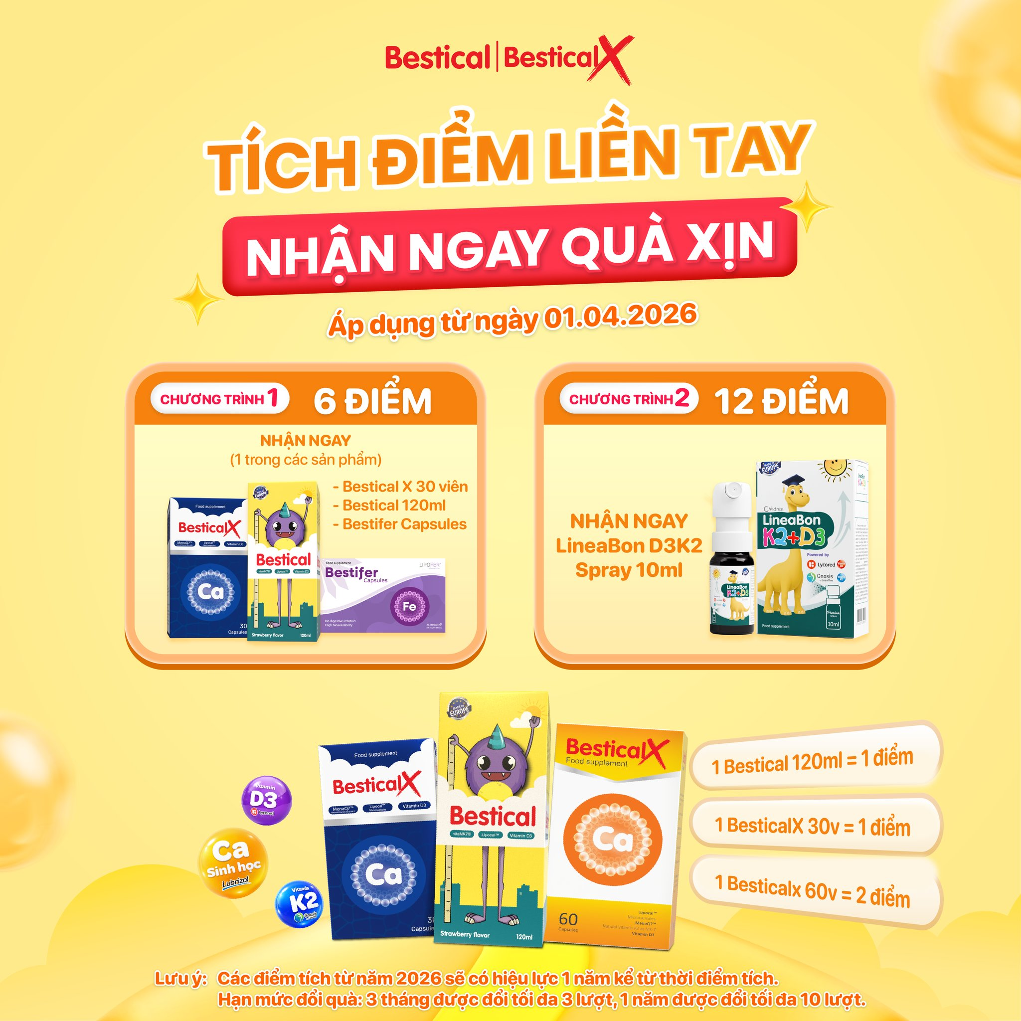 Chương trình tích điểm Bestical